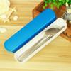 Daycount 3 in 1 Travel Camping Stainless Steel Tableware Set Cutlery Portable Box with Spoon, Chopstick, Fork, Travel Hiking Camping School Lunch Utensils. (Blue) view 3