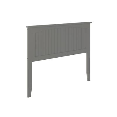 AFI, Nantucket Full Solid Wood Panel Headboard, Grey