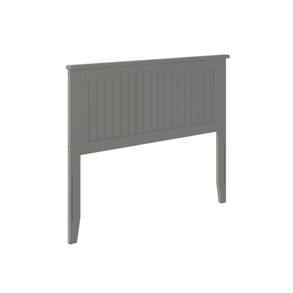 AFI, Nantucket Full Solid Wood Panel Headboard, Grey