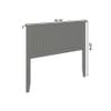 AFI, Nantucket Full Solid Wood Panel Headboard, Grey view 3
