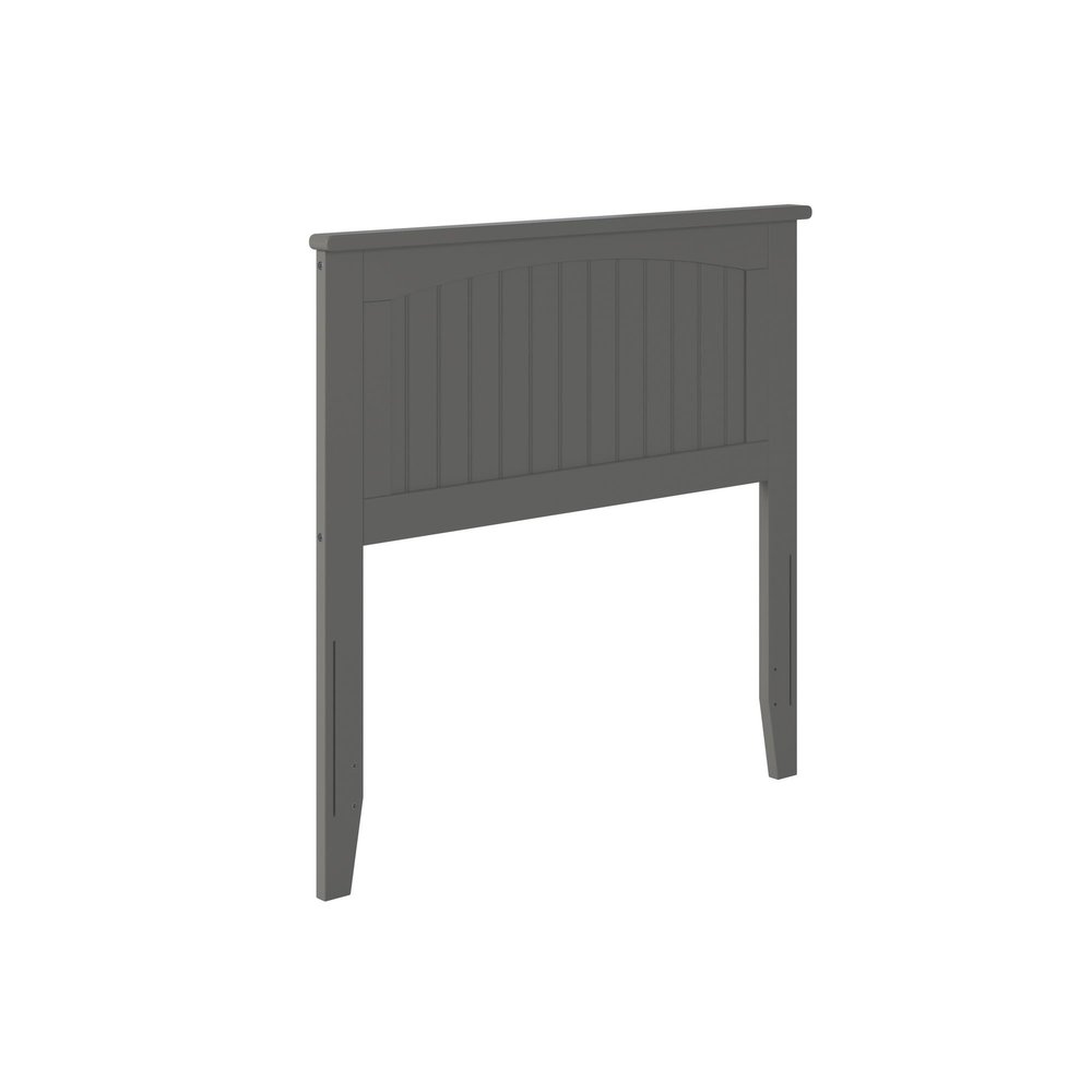 AFI, Nantucket Twin Solid Wood Panel Headboard, Grey