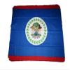 mws Belize Flag 50x60 inch Polar Fleece Blanket Throw Brand view 1