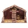 Holyart Nativity Scene Stable with Ladder 20x30x15 cm view 1
