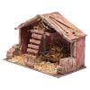 Holyart Nativity Scene Stable with Ladder 20x30x15 cm view 2
