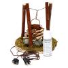 Wood and Stone Bonfire Nativity Scene Accessory 10x10x10 cm view 3
