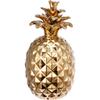 7" Pineapple Accent, Gold Gold/Modern Chic view 1