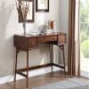Lexicon Janvier 52" x 16" Counter Height Writing Desk, Brown view 2