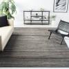 SAFAVIEH Area Rug 8x10 - Amsterdam Collection - Large - Silver & Beige, Modern Stripe Wave Design, Non-Shedding & Easy Cleaning, Ideal for Living Room, Bedroom, Office, Dining Space (AMS111G) view 1