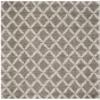 SAFAVIEH Area Rug 8x10 - Hudson Shag Collection - Large - Grey & Ivory, Trellis Pattern, Non-Shedding & Easy Cleaning, Ultra Plush Thick Pile, Ideal for Living Room, Bedroom, Dining Space (SGH333B) view 3