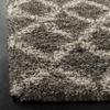 SAFAVIEH Area Rug 8x10 - Hudson Shag Collection - Large - Grey & Ivory, Trellis Pattern, Non-Shedding & Easy Cleaning, Ultra Plush Thick Pile, Ideal for Living Room, Bedroom, Dining Space (SGH333B) view 4