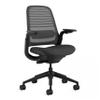 Steelcase Series 1 Office Chair - Ergonomic Work Chair with Wheels for Carpet - Helps Support Productivity - Weight-Activated Controls, Back & Arm Support - Easy Assembly - Graphite view 1