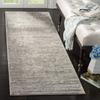 SAFAVIEH Meadow Collection 2'7" x 8' Grey MDW171F Modern Abstract Runner Rug view 1