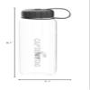 Captain Stag UE-3389 Water Bottle, Sports Bottle, 22.0 fl oz (650 ml), Direct Drinking, Rice Marking, 4.5 Cups, Black view 4