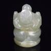 GEMHUB Green Jade Gemstone Lord Ganesha Statue - Hand Carved Approximately 306.50 Carat Figurine Lucky for Life DE-230 view 2