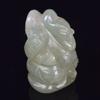 GEMHUB Green Jade Gemstone Lord Ganesha Statue - Hand Carved Approximately 306.50 Carat Figurine Lucky for Life DE-230 view 4