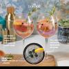 BarCraft Rainbow-Pearl Iridescent Gin Glasses, Set of 2 Balloon Glasses, 500ml, Gift Boxed view 4
