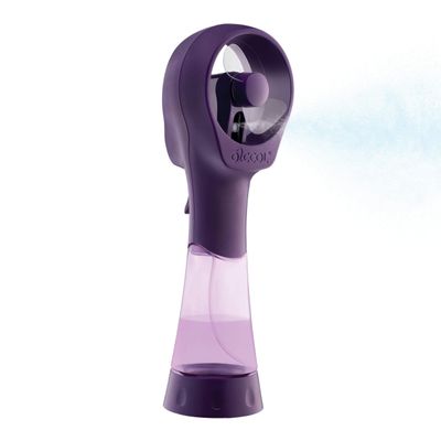 O2COOL FML0001 Elite Misting Fan, Purple