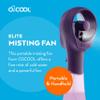 O2COOL FML0001 Elite Misting Fan, Purple view 2