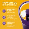 O2COOL FML0001 Elite Misting Fan, Purple view 3