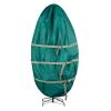 Upright Christmas Tree Storage Bag - Canvas Cover for 7.5-Foot Artificial Trees, Inflatables, and Christmas Decorations by Elf Stor (Green) view 1