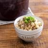 Staub Le Chawan 40508-542 Le Chawan Meoto Set, White, M/L, Made in Japan, Ceramic Rice Bowl Set view 2
