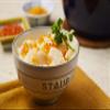 Staub Le Chawan 40508-542 Le Chawan Meoto Set, White, M/L, Made in Japan, Ceramic Rice Bowl Set view 3
