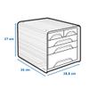 CEP Smoove Desktop Module 5 Mixed Drawers view 2