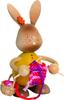 Kuhnert Snubby Bunny with Knitting - 12 cm / 4.7 inch view 1