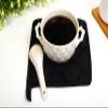 100% Cotton (Pack of 60) Pot Holder 7" x 7" Square, Solid Black Color Everyday Quality Kitchen Cooking, Heat Resistance!! - Made by HM Covers view 1