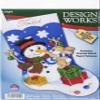 Design Works Crafts Stocking Kit 18" Busy Bunny view 1