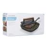 KitchenCraft Cast Iron Bacon Press/Steak Weight, 21 x 11 cm (8.5" x 4.5") view 2