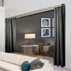 Rod Desyne Window Thermal Isulated Blackout Curtain with Metal Grommet, 180" x 108", Light Grey - 1 Panel view 1
