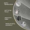 Rod Desyne Window Thermal Isulated Blackout Curtain with Metal Grommet, 180" x 108", Light Grey - 1 Panel view 4