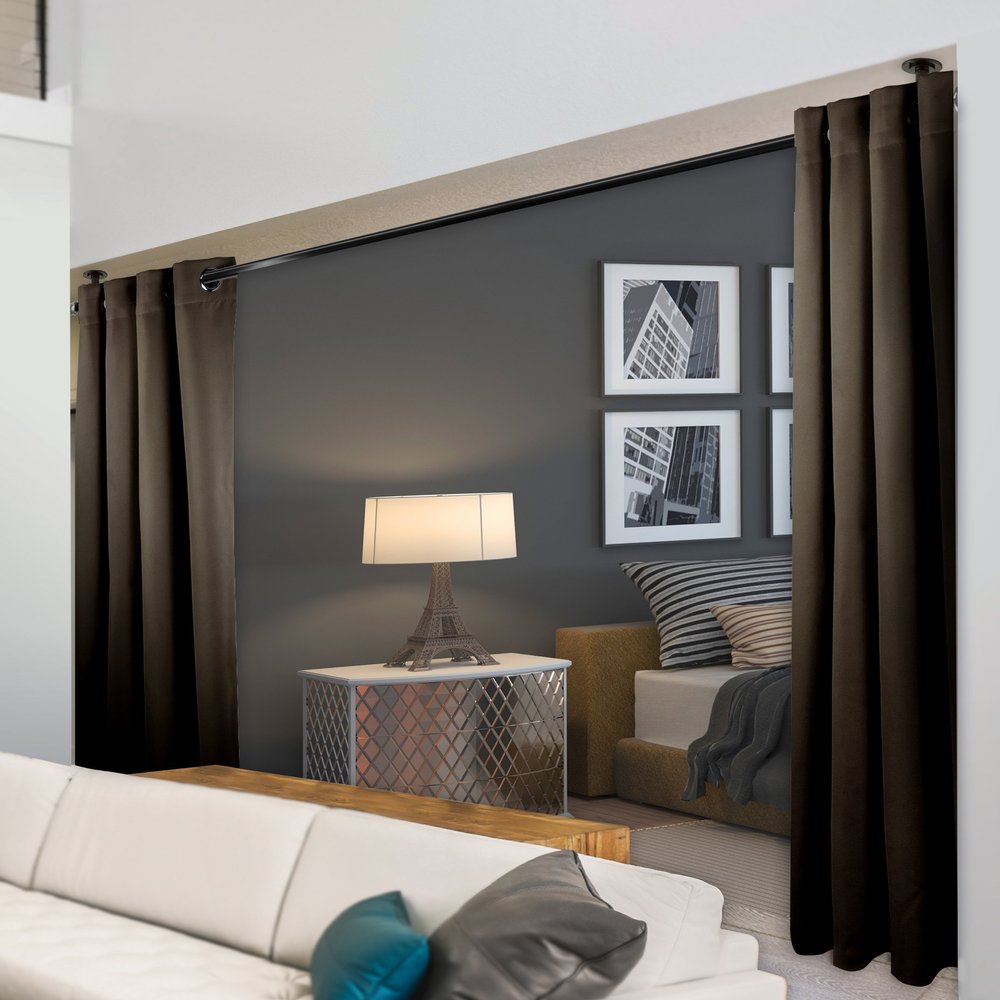 Rod Desyne Window Thermal Isulated Blackout Curtain with Metal Grommet, 180" x 108", Taupe - 1 Panel