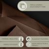 Rod Desyne Window Thermal Isulated Blackout Curtain with Metal Grommet, 180" x 108", Taupe - 1 Panel view 2