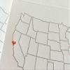 Lark Press Heart Over San Francisco Blank Card, 3.5 X 4.75, Boxed Set of 6 view 2