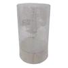 A&B Home DOMA Candle Holder 5 Inch - Elegant Shimmering Glass Candleholder (6-Piece Set) Clear/Classic Vintage view 1