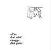Lark Press Carved Bat Shit Crazy Blank Card, 3.5 X 4.75 Set of 4 view 1