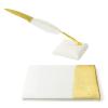 Gartner Studios Gold Foil Dipped Guest Book And Feather Pen Set (25152) view 1