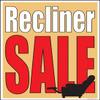 Furniture Recliner Sale Window Sale Sign Posters Retail Business Store Signs (P15-22" x 28") view 1