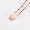 Tree of Life Cremation Urn Necklace Tear Drop Keepsake Ashes Pendant Memorial Jewelry (Rose Gold) view 3