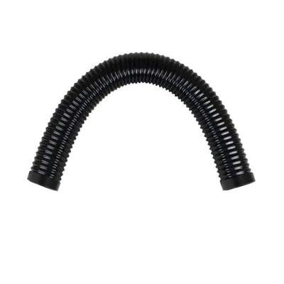 Replacement VacPan Rough-In Kit Facilitates Installation Under a Cabinet, Includes 3-Foot Flexible Hose, Low-Profile Elbow, Two Hose Clamps, Black Plastic, 1 Kit