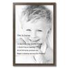 ArtToFrames 23x35 Inch Silver Picture Frame, This 1.50 Inch Custom Wood Poster Frame is Muted Silver - Comes with Economy Acrylic and Corrugated Backing (2WOMD5027-23x35) view 3