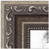 ArtToFrames 17x34 Inch Silver Picture Frame, This 1.30 Inch Custom Wood Poster Frame is Antique Silver - Comes with Economy Acrylic and Corrugated Backing (2WOMD6661-17x34) view 4