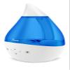Crane 4-in-1 Drop 2.0 Ultrasonic Cool Mist Humidifier with Sound Machine, Night Light, Aroma Tray, 1 Gallon Top Fill, Blue & White view 1
