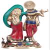 Exotic India Radha Krishna - Brass Statue view 3
