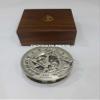 3" Sundial Compass - Solid Brass Nautical Compass Sundial Compass Hiking Climbing Biking Hunting Camping view 3