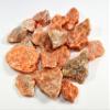 Natural Orange Calcite Rough Sparkling Gemstone Crystal Mineral Specimen Cabochon Cabs from Brazil - 20PCS view 1