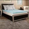FoamRush 4" Inch Gel Cooling Memory Foam Mattress Topper - Queen Size Made in USA 4" x 60" x 80" view 1