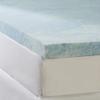 FoamRush 4" Inch Gel Cooling Memory Foam Mattress Topper - Queen Size Made in USA 4" x 60" x 80" view 2
